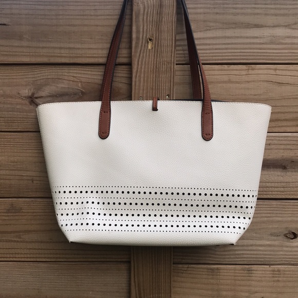 Splendid Handbags - Splendid Faux Leather Tote with Insert